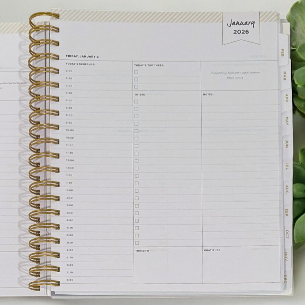 2026 Planner Set - Aurora Harvest Gradient | Bella Rosa Maria Boutique Exclusive - Picture 11 of 14
